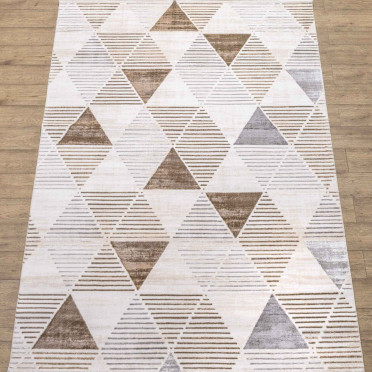 Ковры дизайн A4459A цвет CREAM / BROWN Iris