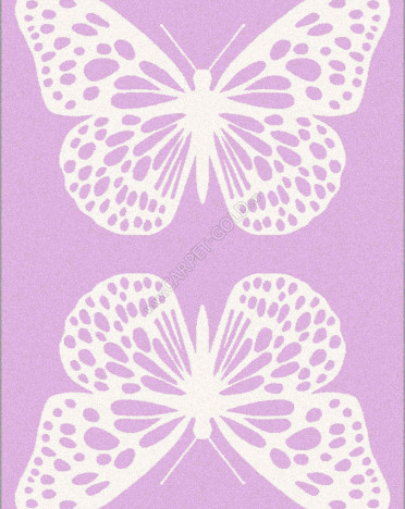 Ковер польский Agnella Soft Butterfly rose (полипропилен)