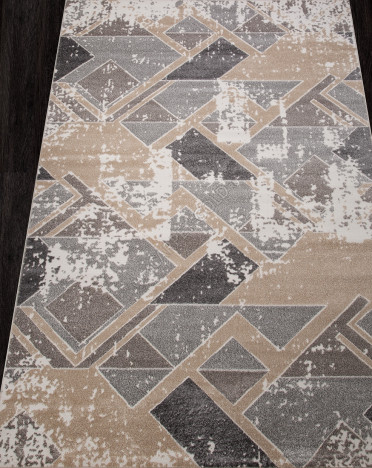 Ковер российский D979 NATUREL (Фризе, бежевый)