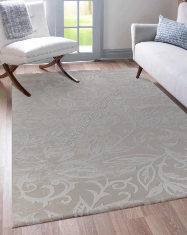 Ковер турецкий 0A096A Milana (Полиэстер, бежевый)