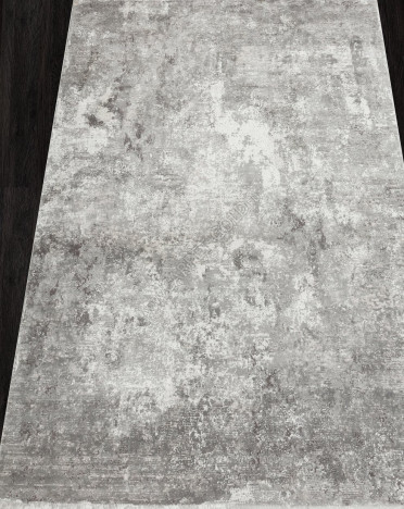 Ковер турецкий 63313-95 LAFAYET (Полиэстер хит-сет, серый)