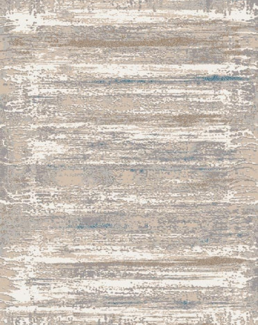 Ковер российский 32104-30152 Тач (Фризе, бежевый, серый, голубой)