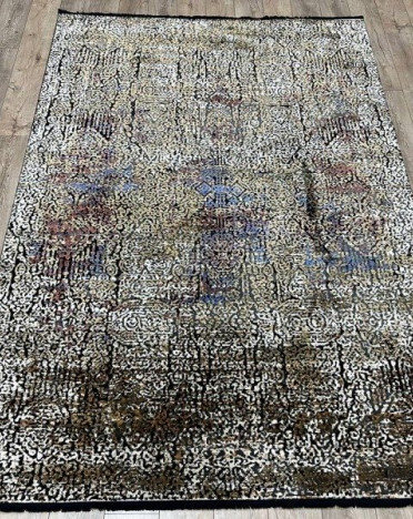 Ковер турецкий 8603A DALIA (Акрил, черный, разноцветный)