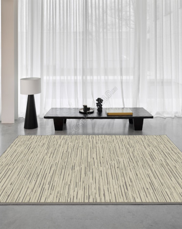 Ковер бельгийский 1231c475014 Lana (Вискоза - Шерсть, кремовый)