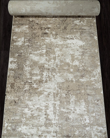 Ковер российский F204 Меринос (PP Heatset Высокоплотный, бежевый)