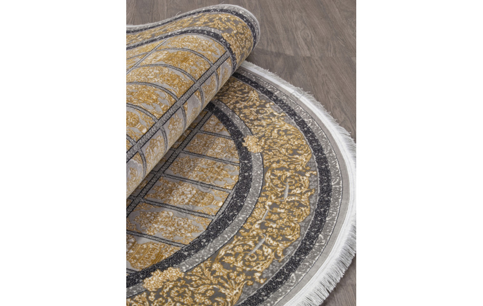 Ковер 752070 - 000 - Овал - коллекция KASHAN