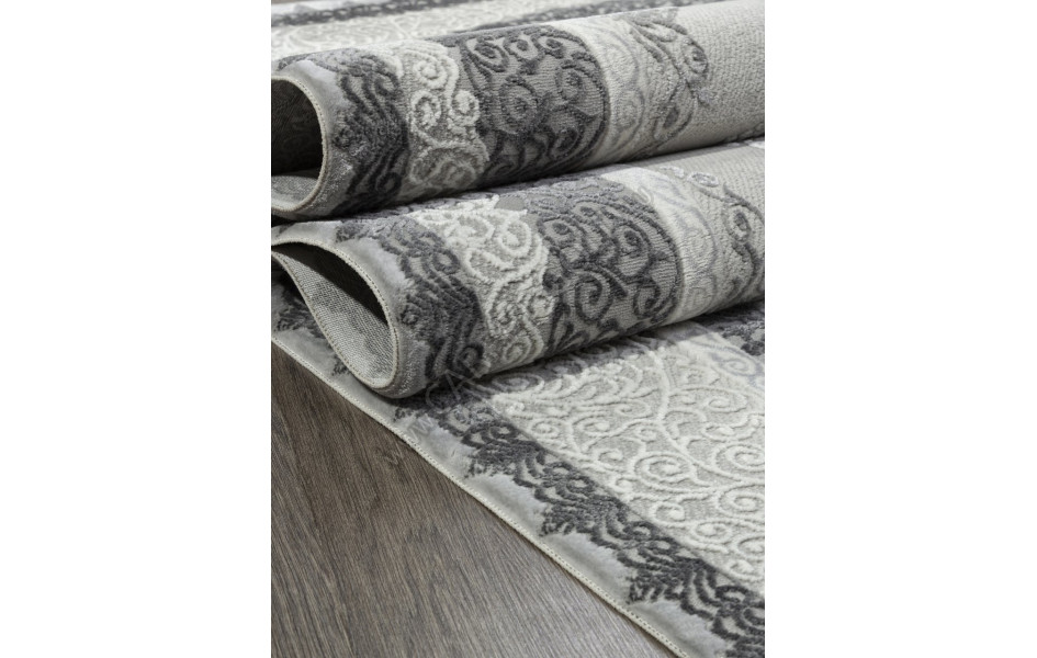 Ковер GL074G - GREY / GREY - Прямоугольник - коллекция NENSI