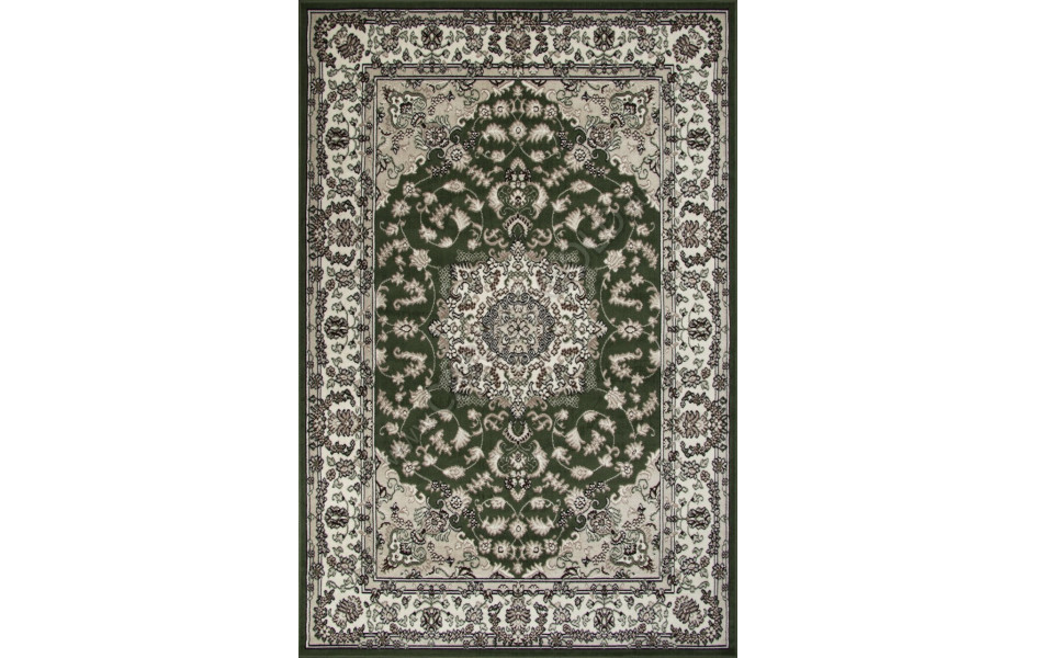 Ковер D412 - GREEN - Прямоугольник - коллекция GAVANA