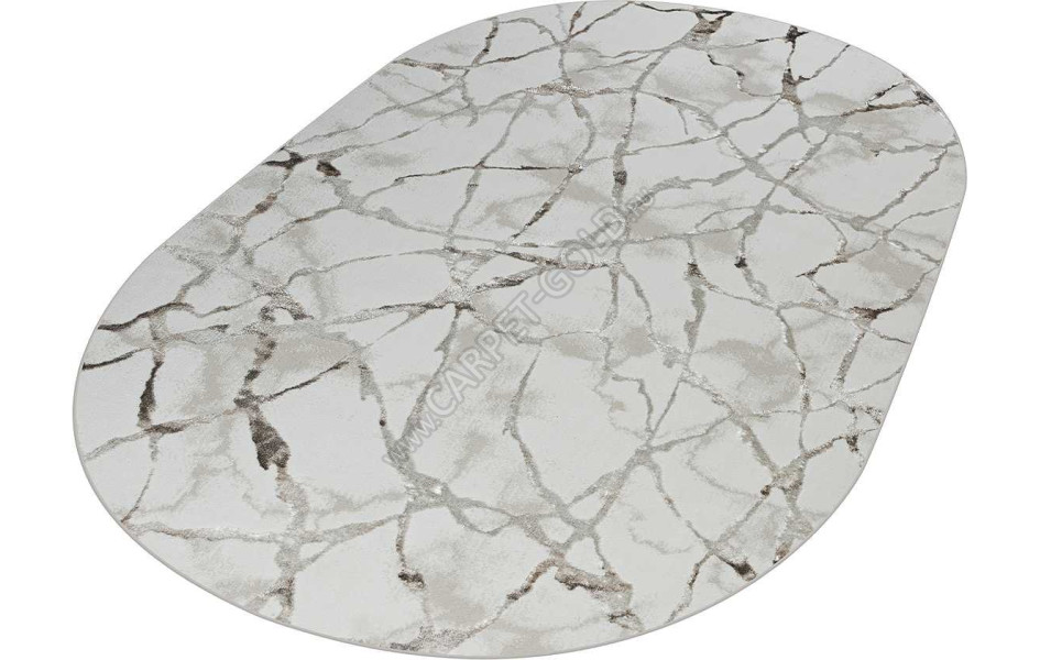 38898A OVAL BROWN FLS / BEIGE FL Olimpos