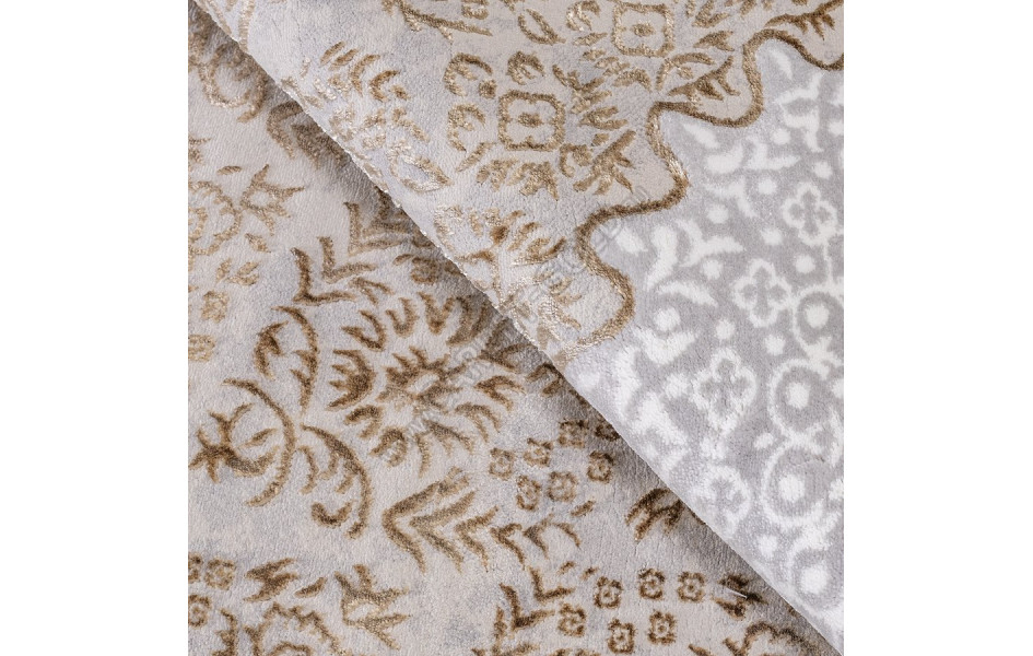 КОВРЫ ДИЗАЙН N903A ЦВЕТ WHITE / BEIGE_1Prado