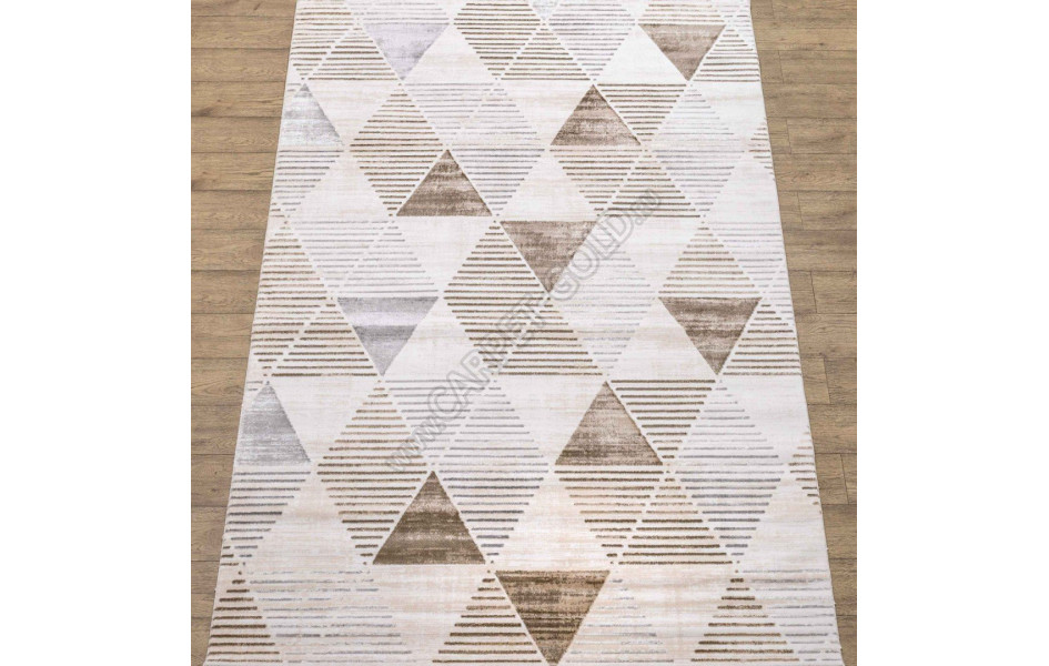 Ковры дизайн A4459A цвет CREAM / BROWN Iris